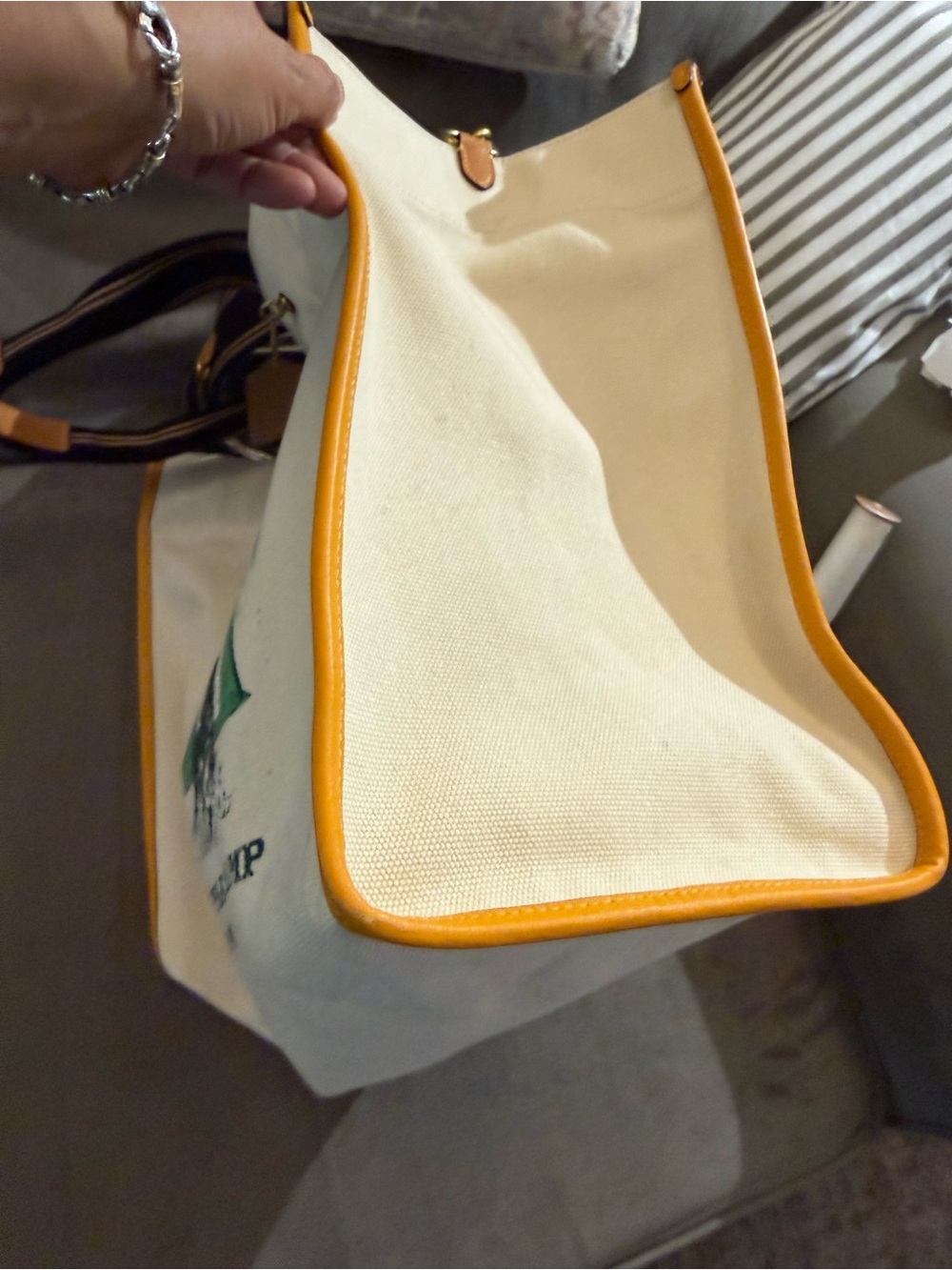 Camp Coach Canvas Tote 40 - Picture 10 of 14